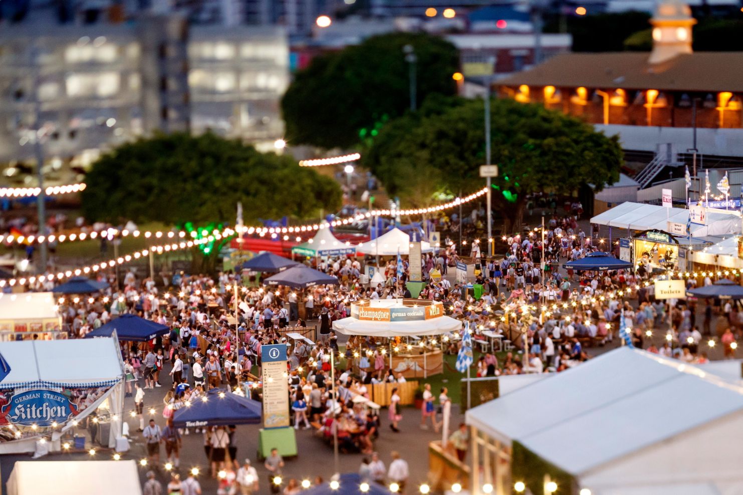 Oktoberfest Brisbane Slide